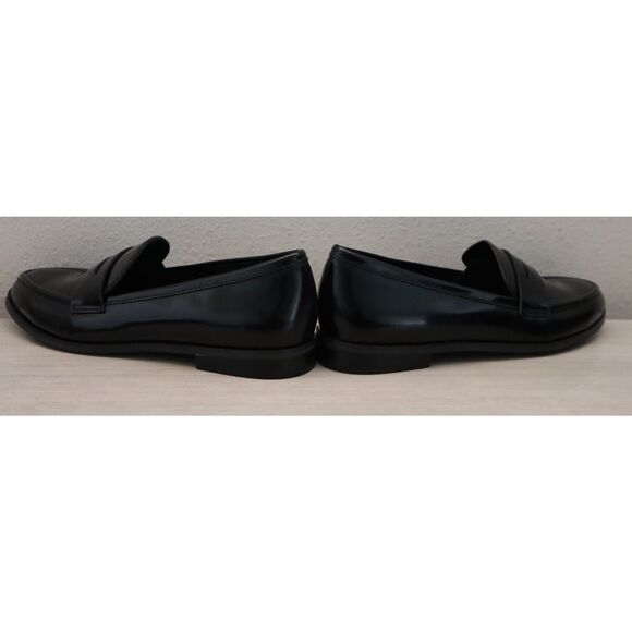 Banana Republic Factory 860537-001 Women's Sz 7 Black Leather Loafers - Picture 14 of 15